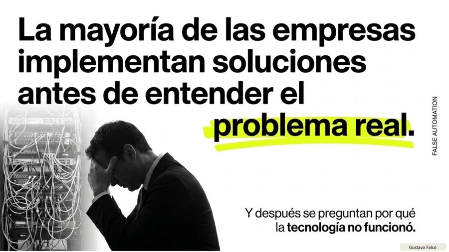 Entender el problema en primer lugar